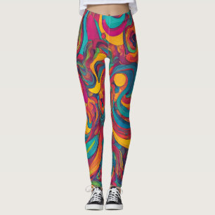 Legging Psychedelic Swirl