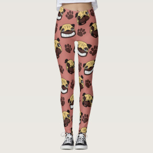 Legging Pug Feliz