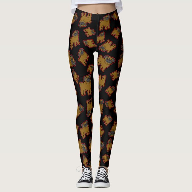 Legging Pugs nº 7 (Frente)