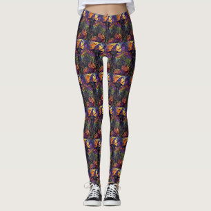 Legging Pumpkin de Bruxa de Halloween, Cachorro-sem-Pano