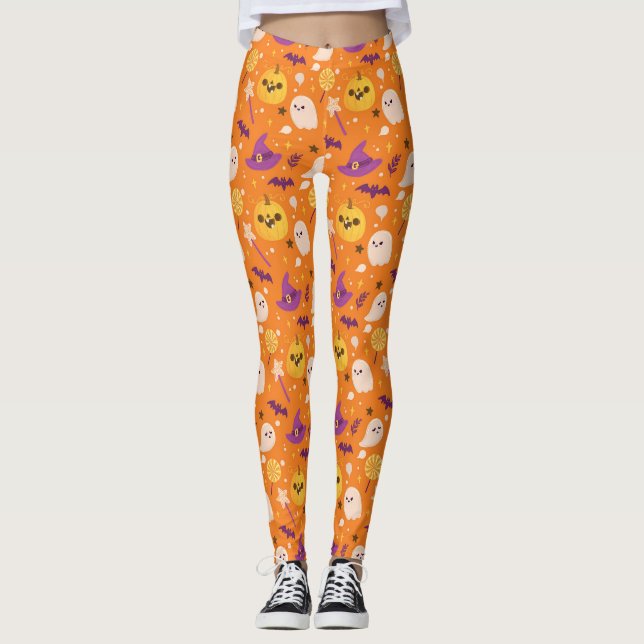 Legging Pumpkin Halloween (Frente)