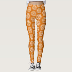 Legging Pumpkin Pie Mandala