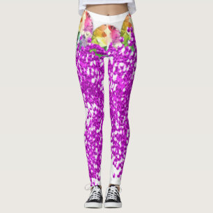 Legging Purim פּ וּ רִ י máscara de pedra preciosa ם Esthe