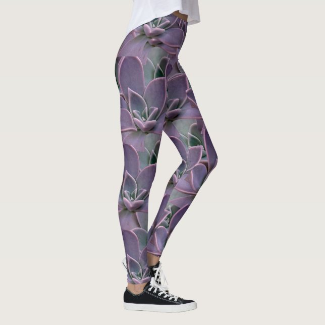 Legging Purple Succulent (Direita)