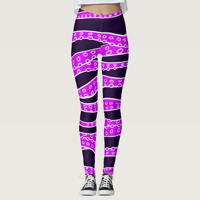 Legging Purple Tentacles (Frente)