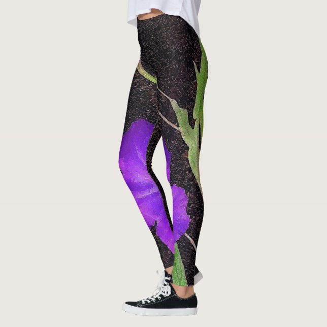 Legging Púrpura de Petunia mexicana (Esquerda)
