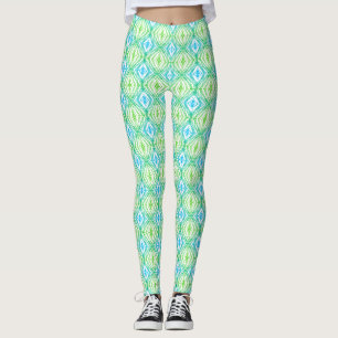 Legging Quadrado Geométrico e Diamante