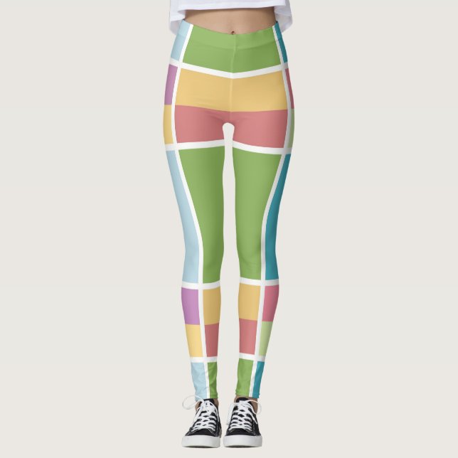 Legging Quadrados Sonolentos (Frente)