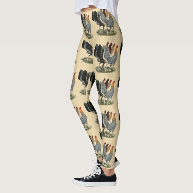 Legging Quatro Galinhas de Galo de Briga (Esquerda)