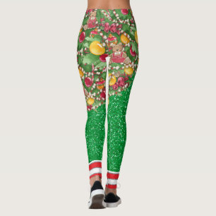 Legging Que Divertido É Ser Uma Árvore De Natal