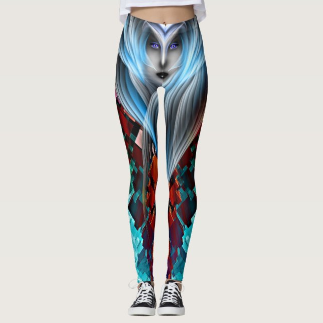 Legging Que Sonhos São Feitos De GeomatCLR (Frente)