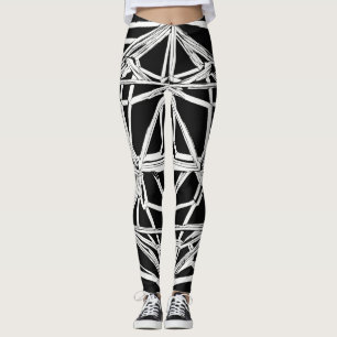 Legging Que tal "Canvas Eetérea: Pernas Trabalhos de arte 