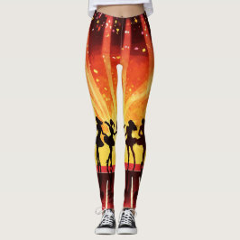 Legging Que tal "Dance Muse Leggings: Movimento Artístico