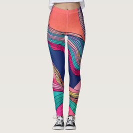Legging Que tal "Kaleidoscope Spectrum: Multicolor Splen