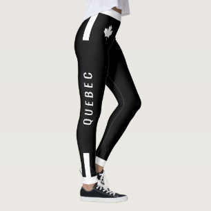 Legging QUEBEC Ftiness Canadian Maple em Vermelho (cust)