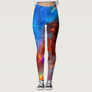 Legging Quebra-cabeça da Nebulosa da América do Norte