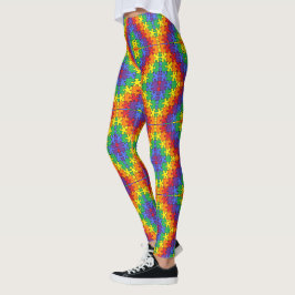 Legging Quebra-cabeça de Conscientização do Autismo por Ee