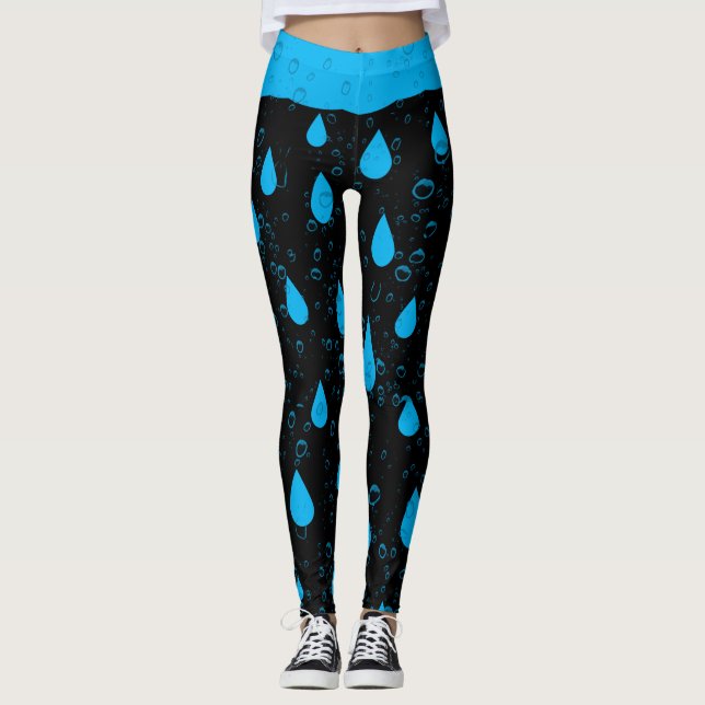 Legging Quedas de Chuva Negativas (Frente)