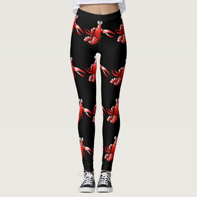 Legging Quem é o seu Crawdaddy? Thunder_Cove (Frente)