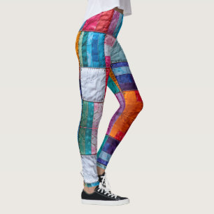 Legging Quilete Comunitário de Unidade e Diversidade