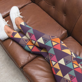Legging Quilômetros de Triângulo Moderno