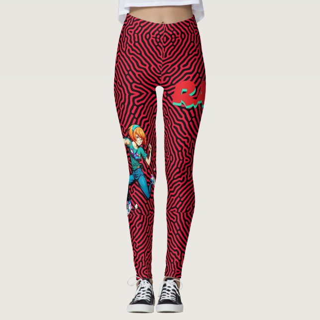 Legging Rad, Garota Nerd (Frente)