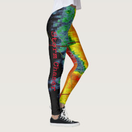 Legging Radar do caçador da tempestade