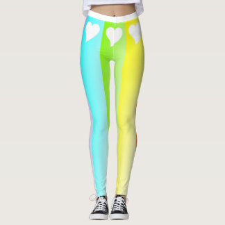 Legging Rainbow and hearts