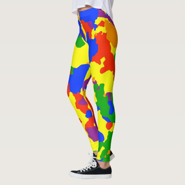 Legging Rainbow Camouflage Camo (Esquerda)