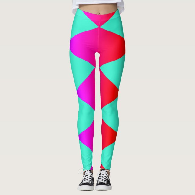 Legging Rainbow Diamond Harlequin (Frente)