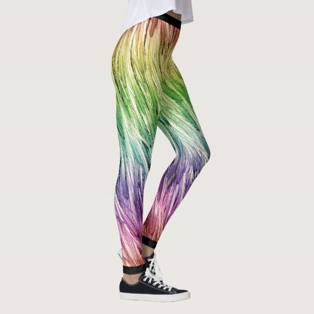 Legging Rainbow Lite Emu Feathered (Direita)
