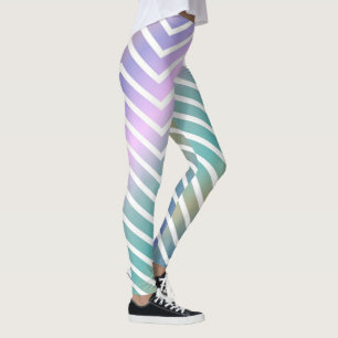 Legging Rainbow Zigzags