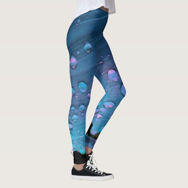 Legging Raindrops Fechados, Spacey Blues 2 (Direita)