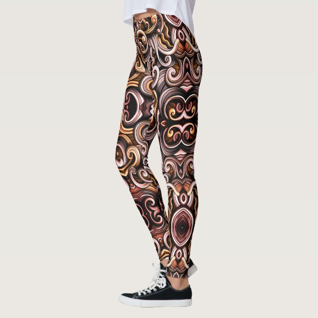 Legging Raios de Energia Russos (Esquerda)