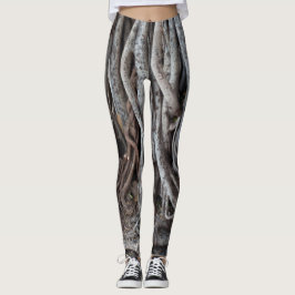 Legging Raizes da árvore