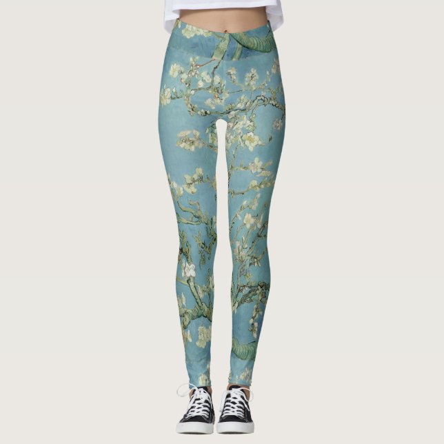 Legging Ramificações_W_Almond_Blossoms_Vincent_van_Gogh_18 (Frente)