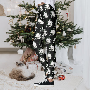 Legging Rapariga Art Nouveau Ártica Branca