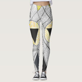 Legging Rapariga Tribal Quebrada