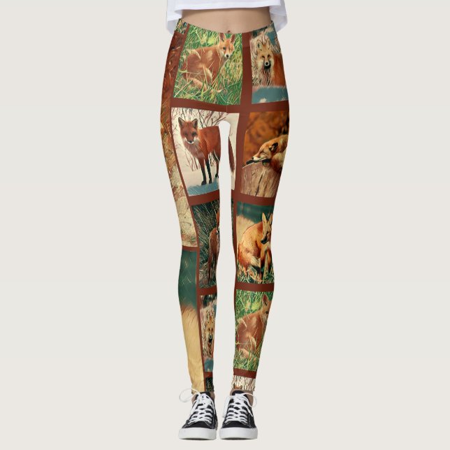 Legging Raposas vermelhas (Frente)