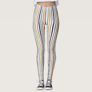 Legging Rascunhos Manuais Inspirados por Impressionistas