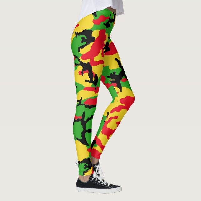 Legging Rasta Camo (Direita)