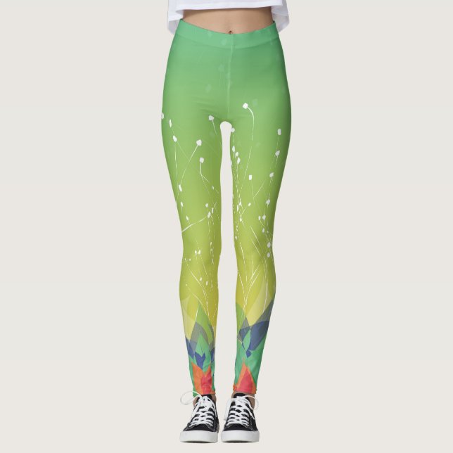 Legging Rastreamento da Flor (Frente)