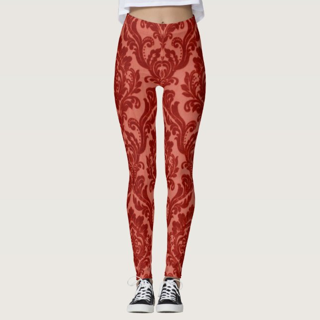 Legging Red Acanthus (Frente)