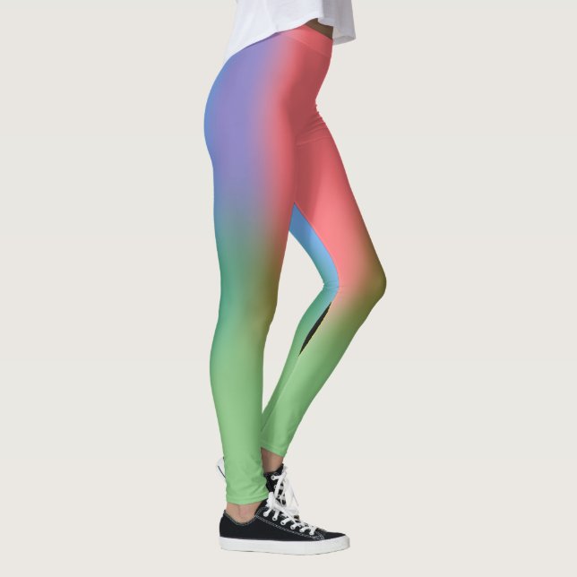 Legging Red Blue Green Black (Direita)