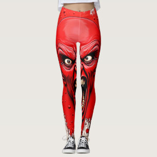 Legging Red Demon Fury Art