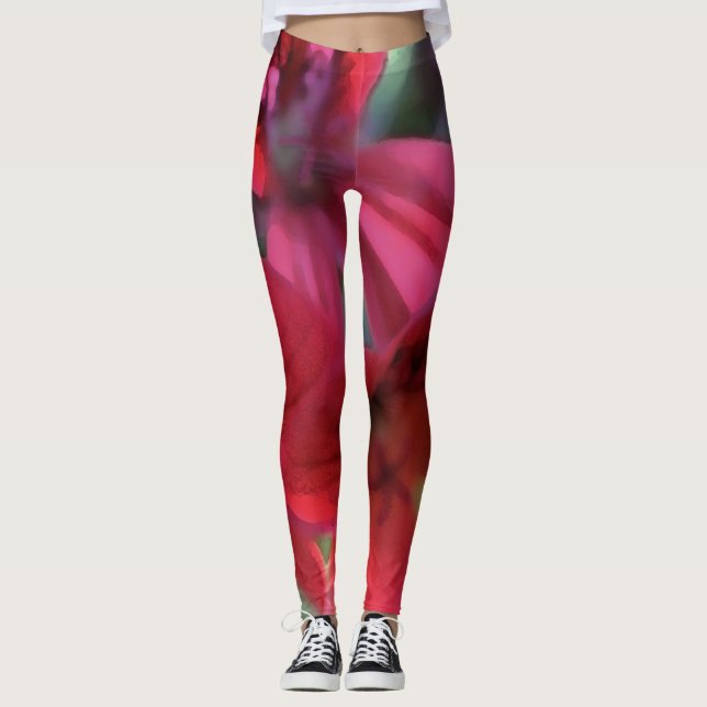 Legging Red Geranium (Frente)