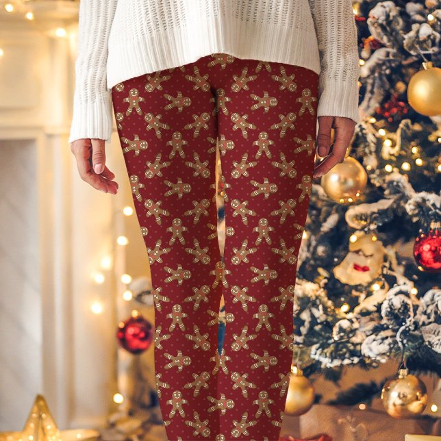 Legging Red Gingercake Man Bolinhas Natal (Criador carregado)