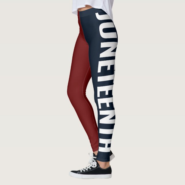 Legging Red White e Blue Freedom Day (Esquerda)