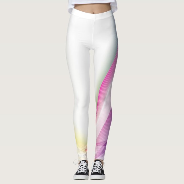 Legging Redemoinho abstrato 1 (Frente)