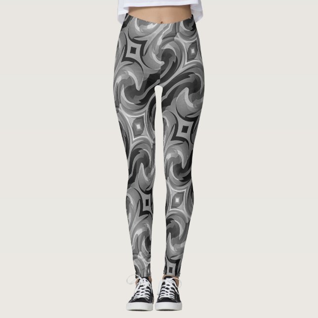 Legging Redemoinho das cinzas (Frente)